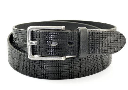 Alberto Zwarte 35mm brede nette Alberto riem. Alberto Zwarte 35mm brede nette Alberto riem.
