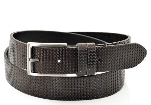 Cornerstone Zwarte 3,5cm brede riem.