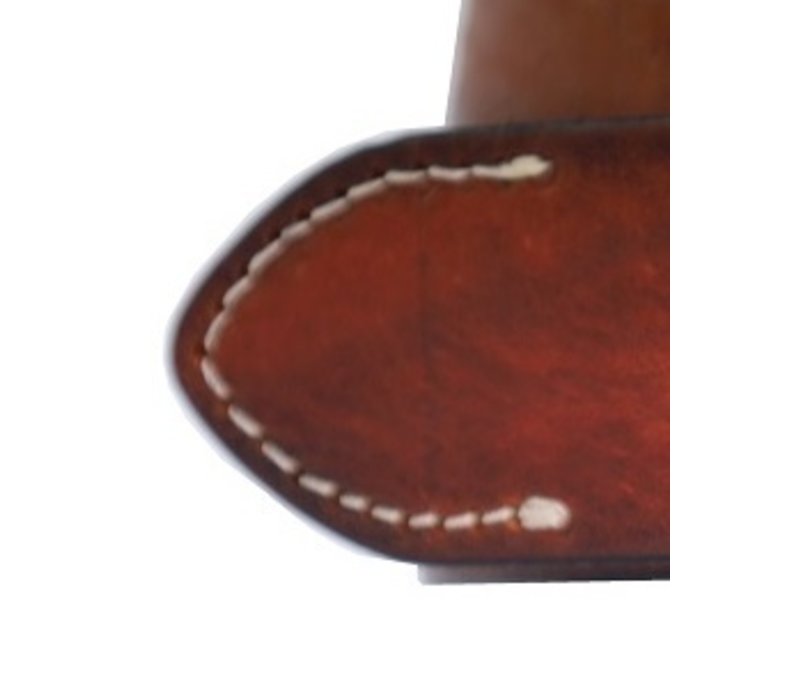 3.5cm brede casual cognac Wilskin riem. Rijke uitstraling door het gevlamde Italiaans nerfleer en zeer rijke afwerking.