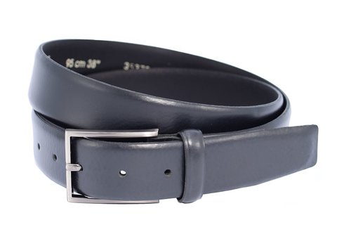 Unleaded riemen Zwarte 3.5cm brede nette riem .