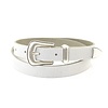Kidzzbelt gebroken witte riem.