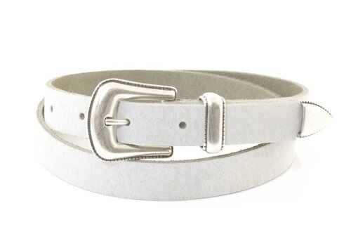 Kidzzbelts Kidzzbelt gebroken witte riem.