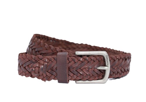 Invictus Belts Bruine gevlochten riem Invictus Belts Bruine gevlochten riem