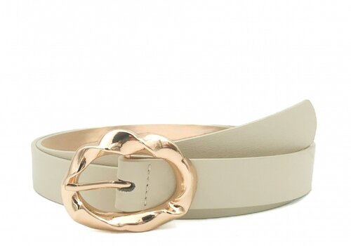 Joss riemen Beige PU vegan leather riem. Joss riemen Beige PU vegan leather riem.