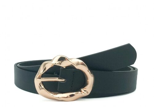 Joss riemen Zwarte PU vegan leather riem. Joss riemen Zwarte PU vegan leather riem.