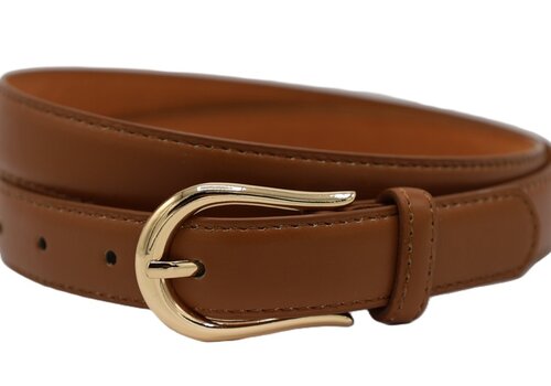 Joss riemen Cognac PU vegan leather riem. Joss riemen Cognac PU vegan leather riem.