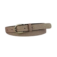 Elvy Fashion roze glitter riem. 2cm breed met gouden gesp.