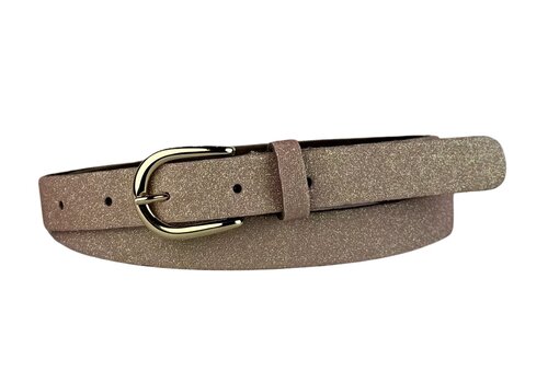 Elvy  Roze glitter riem. Elvy  Roze glitter riem.