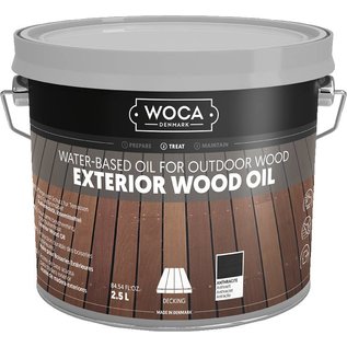 Woca ACTIE: Exterior Wood Oil Zwart