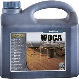 Woca UITVERKOOP: Master Colour Oil Zwart - 2,5 L - oude verpakking