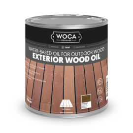 WOCA UITVERKOOP - WOCA Denmark Exterior Wood Oil Hazelnut 0,75l  (deuk)