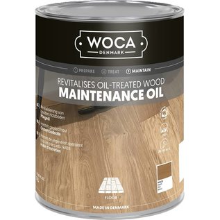 Woca UITVERKOOP - Maintenance Oil Wit  750ml  (deuk)
