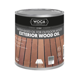 Woca UITVERKOOP : Exterior Wood Oil Stone Grey  750 ML (deuk)