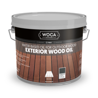 Woca ACTIE: Exterior Wood Oil Thunder Grey