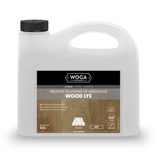 Woca UITVERKOOP: Wood Lye (Houtloog Grijs) - 2,5 L - oude verpakking
