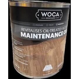 Woca UITVERKOOP: Maintenance Oil Naturel (beschadigd blik)