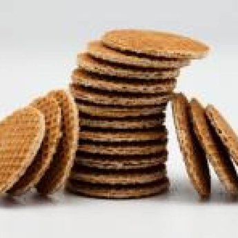 Stroopwafelkraam.COM Verse mini-stroopwafels (15 stuks)