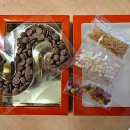 Stroopwafelkraam.COM Chocoladeletter-pakket