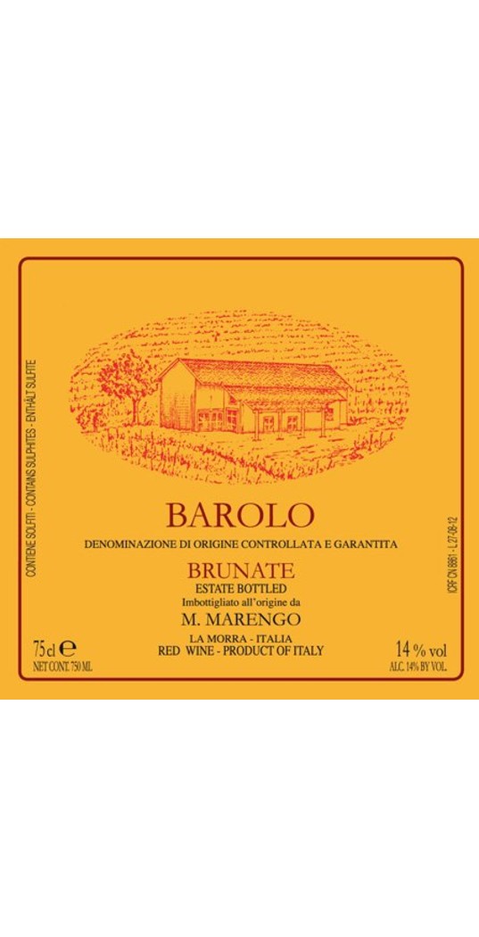 Mario Marengo Mario Marengo, Barolo docg Brunate 2014