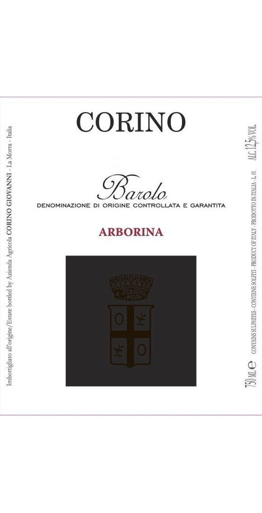 Corino Corino, Barolo docg Arborina 2017