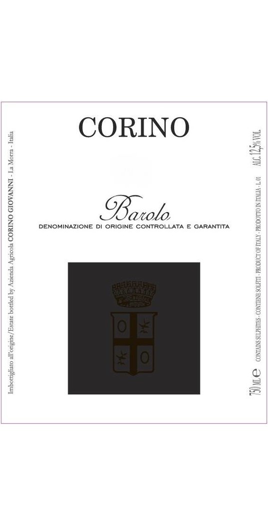 Corino Corino, Barolo docg 2018
