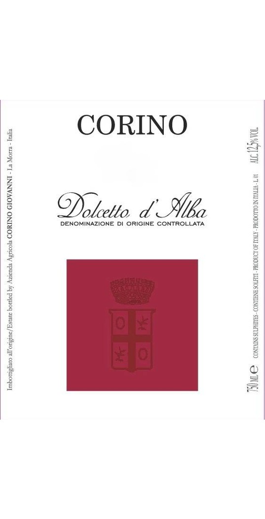 Corino Corino, Dolcetto d´Alba doc 2020
