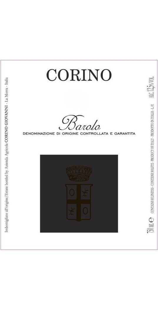 Corino Corino, Barolo docg Riserva 2017