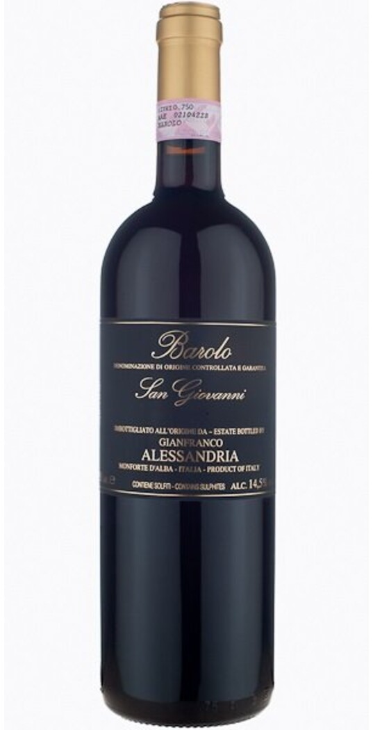 Gianfranco Alessandria Gianfranco Alessandria, Barolo docg San Giovanni 2020