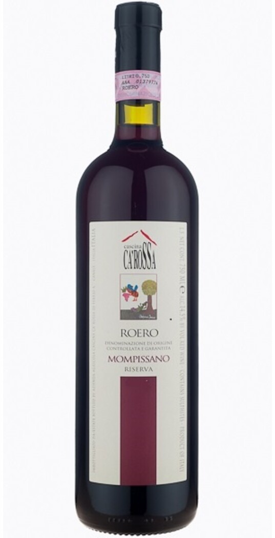 Cá Rossa Cá Rossa, Roero docg Mompissano riserva 2021 BIO