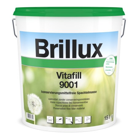 Brillux Vitafill 9001 15 L Grundpreis 3 62 1l Heikos Farbenshop Mit Brillux Farben