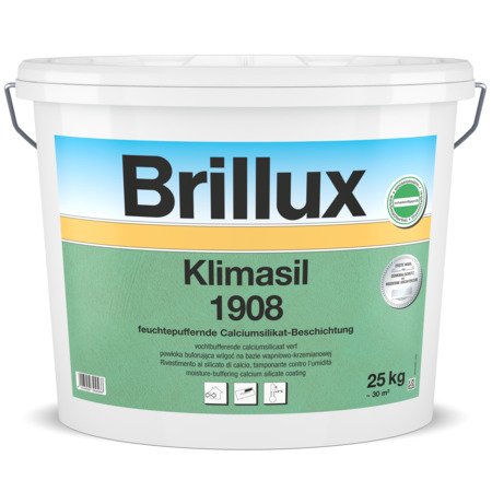 Brillux Klimasil 1908 25 Kg Grundpreis 4 77 Eur 1kg Heikos Farbenshop Mit Brillux Farben