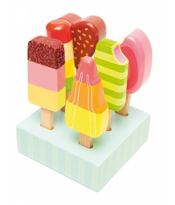 Le Toy Van LE TOY VAN - Houten ijsjes set 7-delig