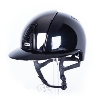 KEP Italia polish black with mirror front - polo visor