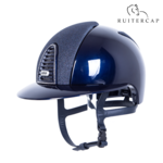 KEP Italia polish blue with star blue front and back side - swarovski frame - polo visor