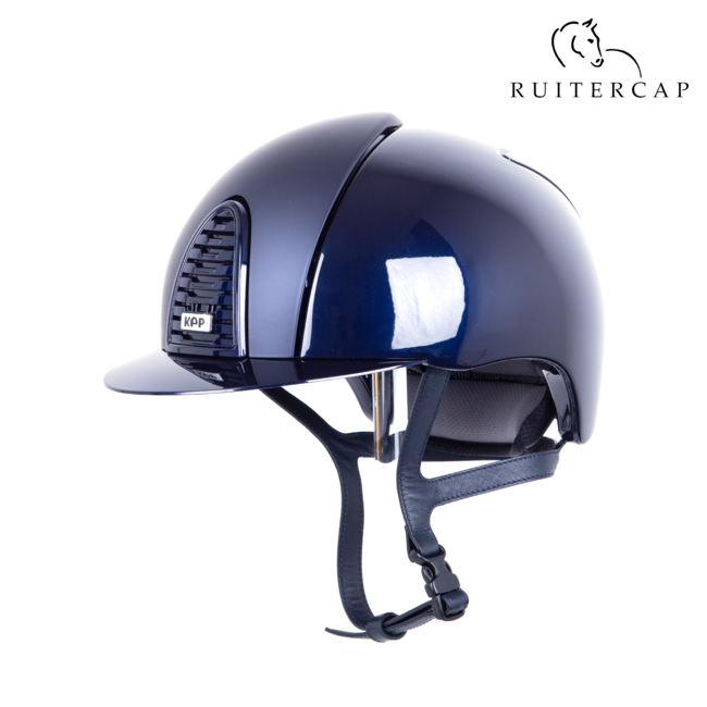KEP Italia polish blauw met textile blauw voorzijde