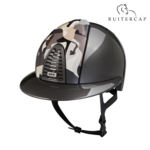 KEP Italia polish grey with vikings grey front - polo visor