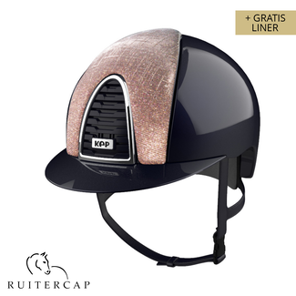 KEP Italia shine blue with galassia pink front