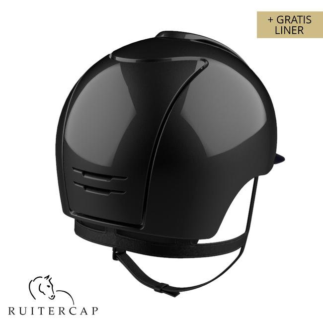 KEP Italia shine black with glitter black front