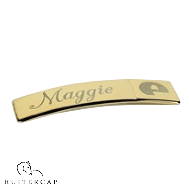 KEP Italia name tag gold