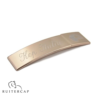 KEP Italia name tag rosé gold