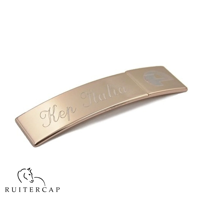 KEP Italia name tag rosé gold