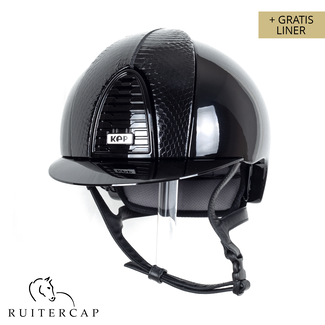 KEP Italia polish black with gloss python black front