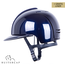 KEP Italia polish blue with suede front with shaded swarovski black silver - polo visor