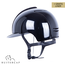 KEP Italia polish black with suede front with shaded swarovski crystal gold