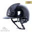 KEP Italia polish black with black sparkling front - polo visor