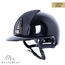 KEP Italia polish black with galassia black front - sub-grill en button rand róse gold - polo visor