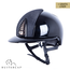KEP Italia polish black with black galassia front - sub-grill and button edge róse gold - polo visor