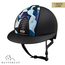 KEP Italia textile zwart met vikings blu voorzijde - polo klep