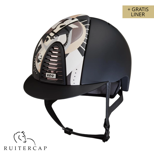 KEP Italia textile black with pegasus grey front