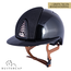 KEP Italia polish black with black luminor front - polo visor - sub grill and button edge rose gold - cognac chinstrap